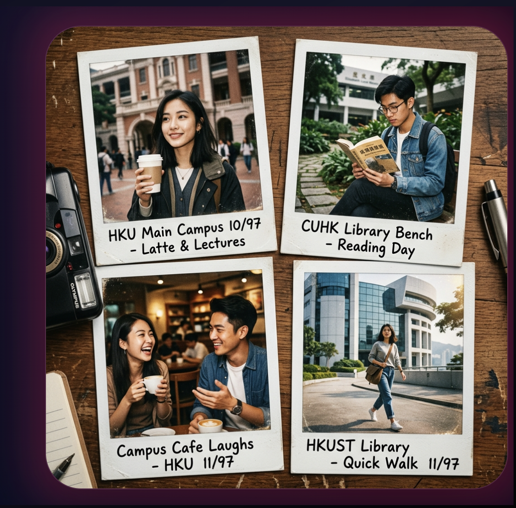 Real dates across Hong Kong campuses